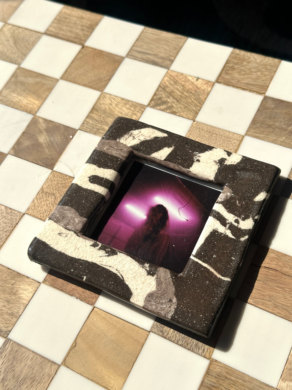 SQUARE - Handmade Ceramic Instax Frame