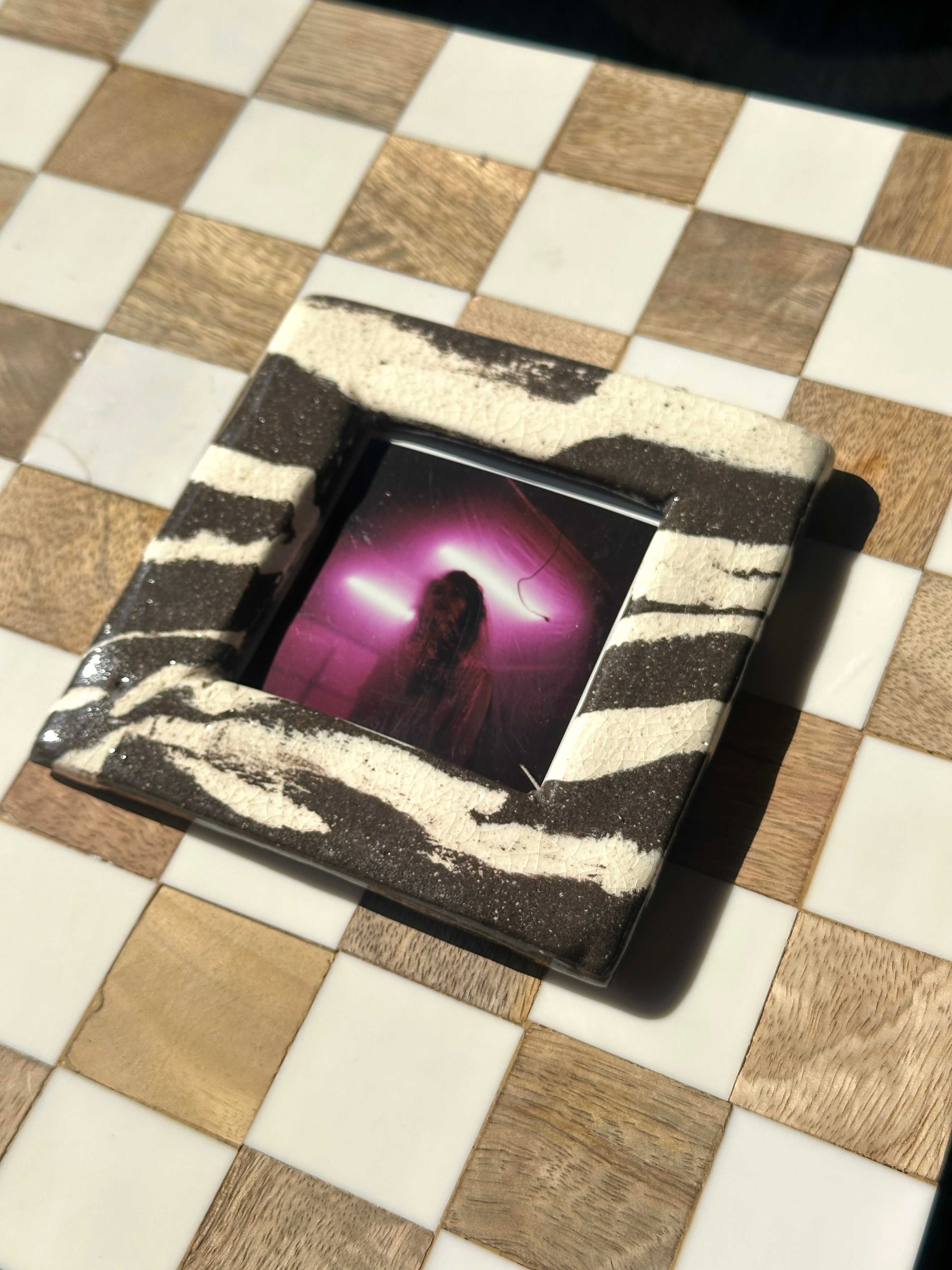 SQUARE - Handmade Ceramic Instax Frame