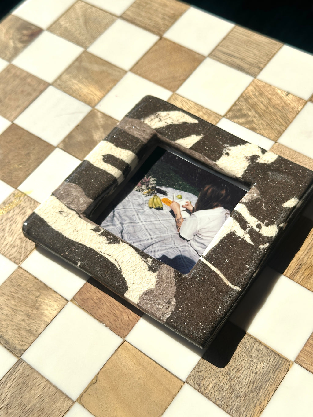 SQUARE - Handmade Ceramic Instax Frame