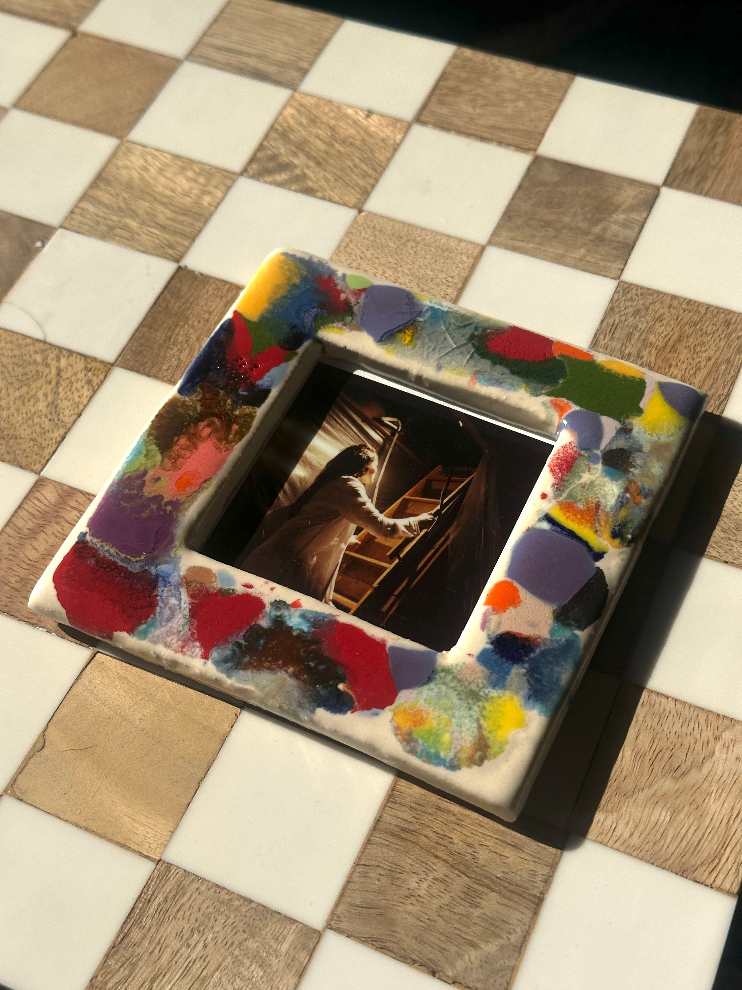 SQUARE - Handmade Ceramic Instax Frame