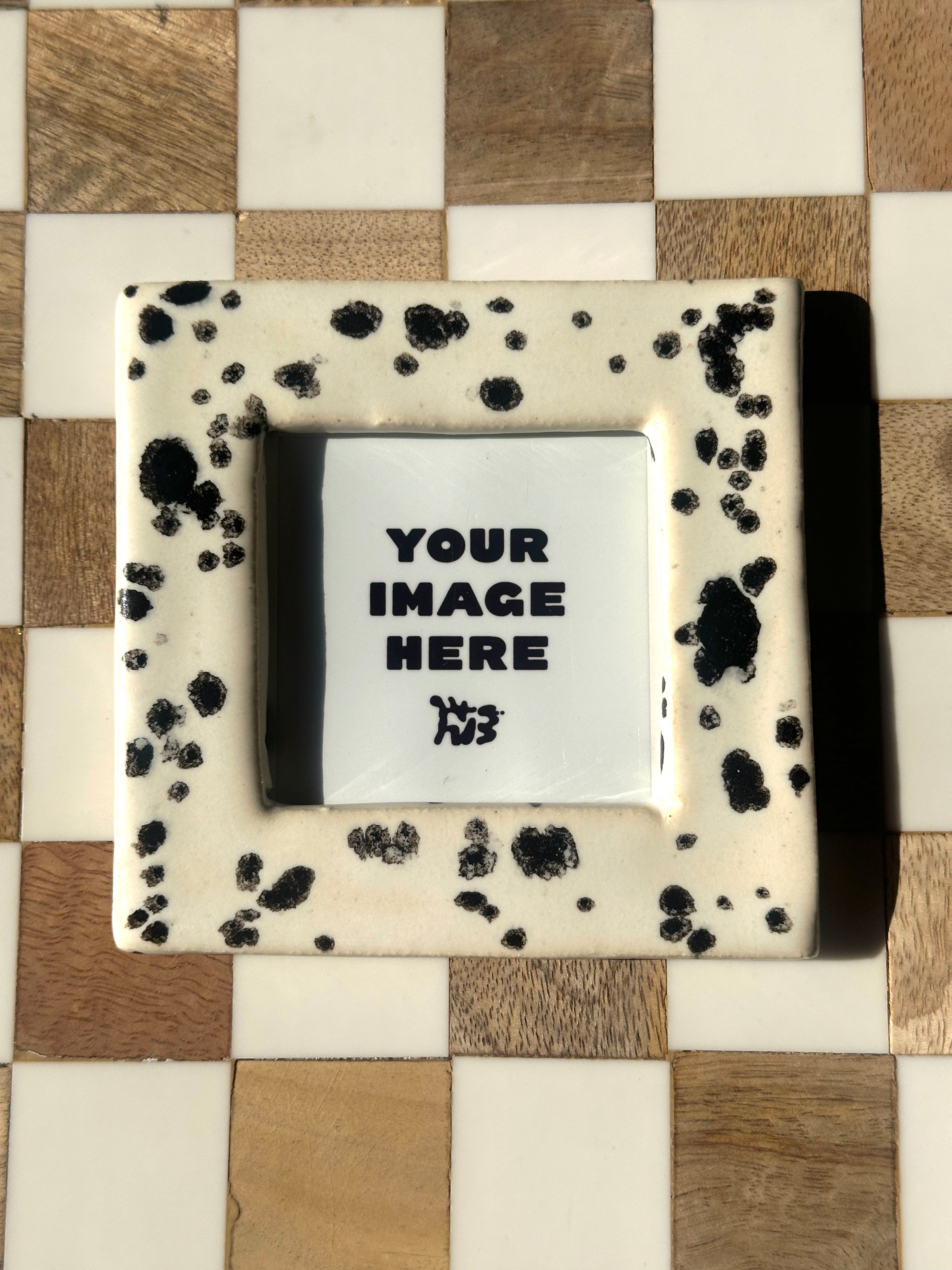 SQUARE - Handmade Ceramic Instax Frame