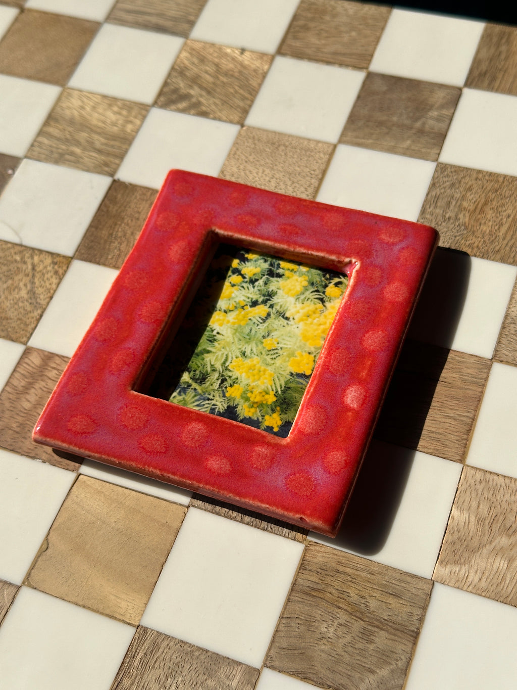 Handmade Ceramic Instax Frame