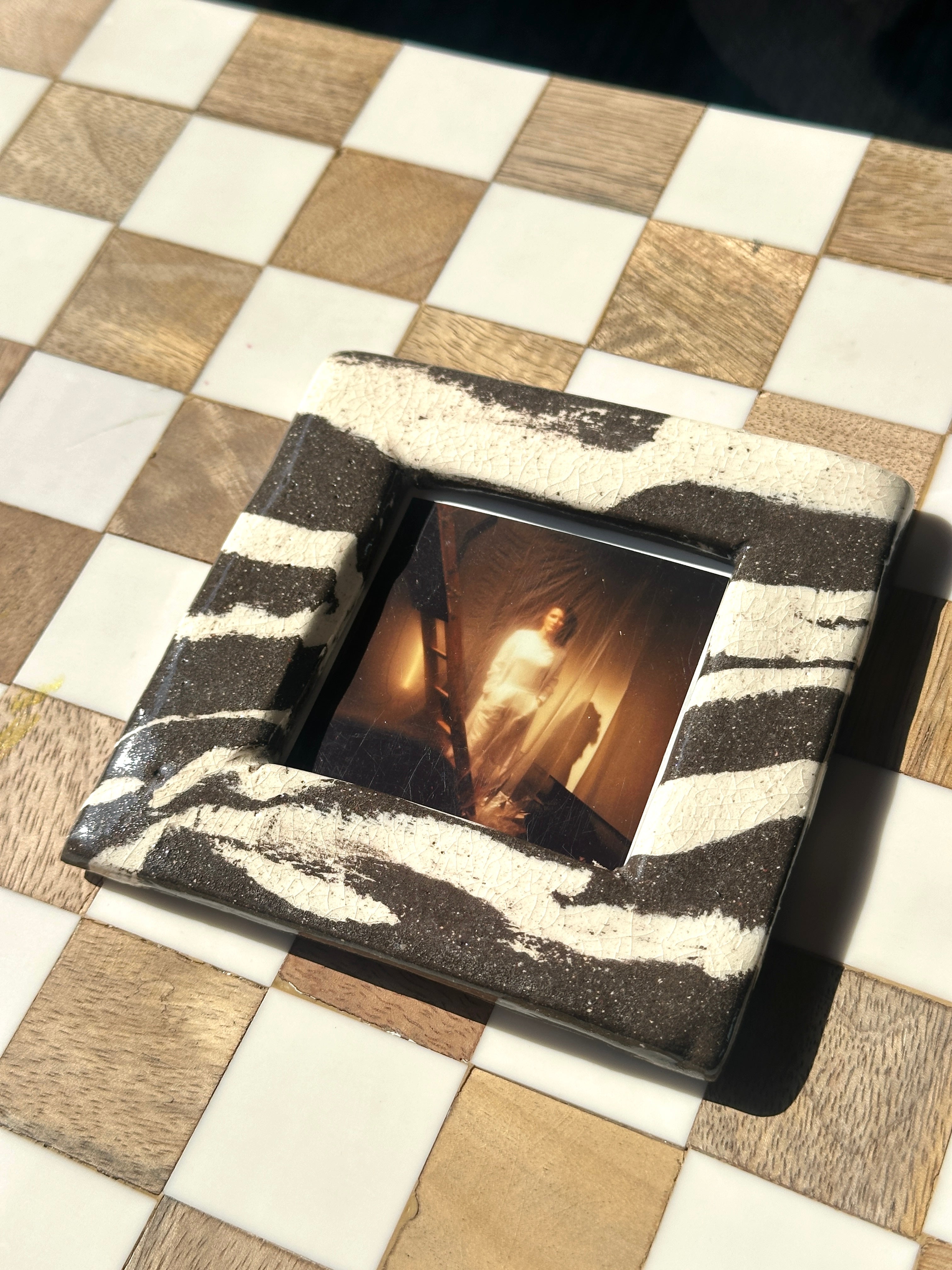 SQUARE - Handmade Ceramic Instax Frame