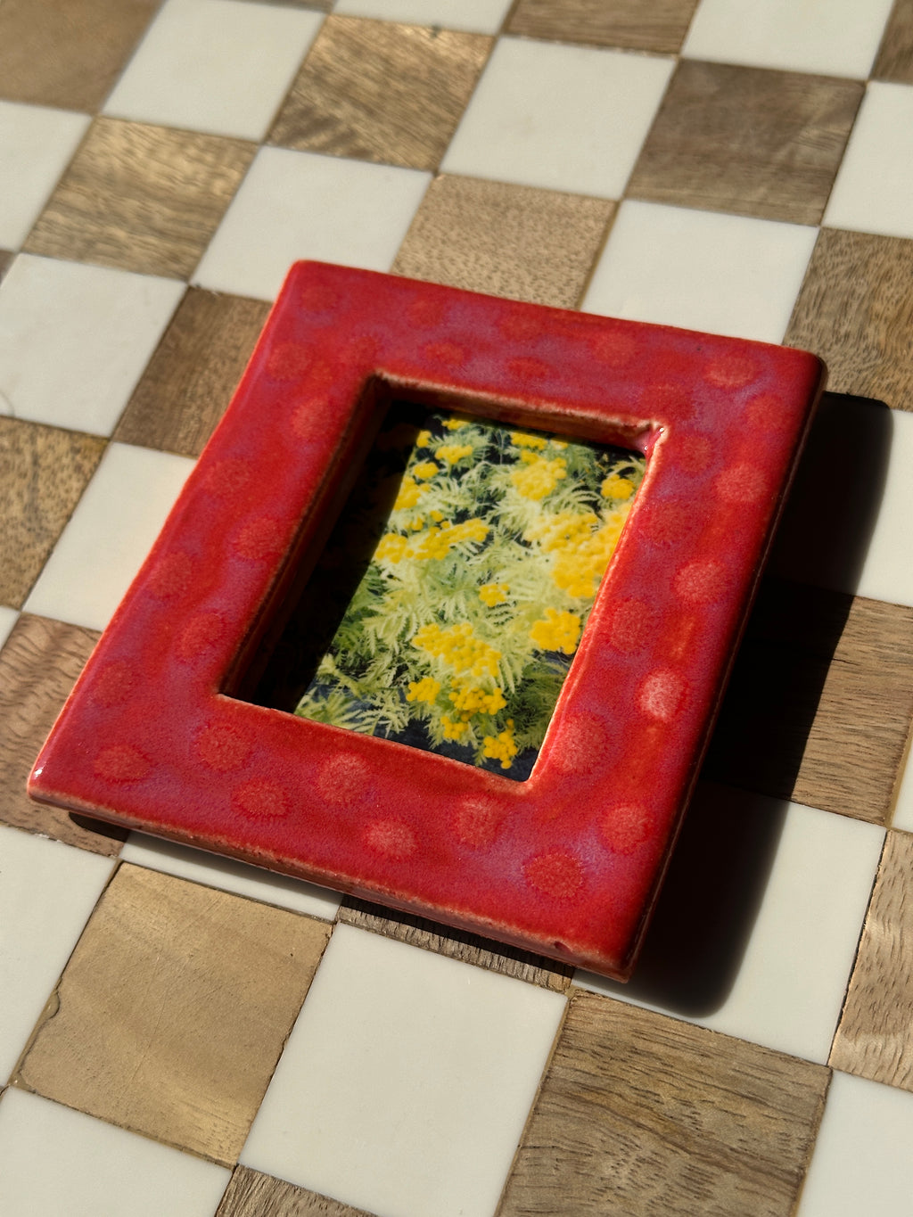 Handmade Ceramic Instax Frame