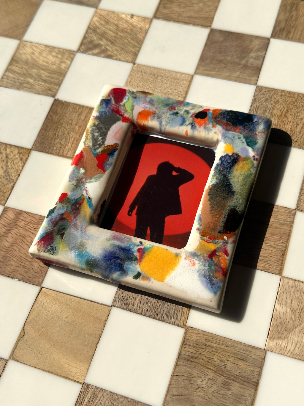 Handmade Ceramic Instax Frame