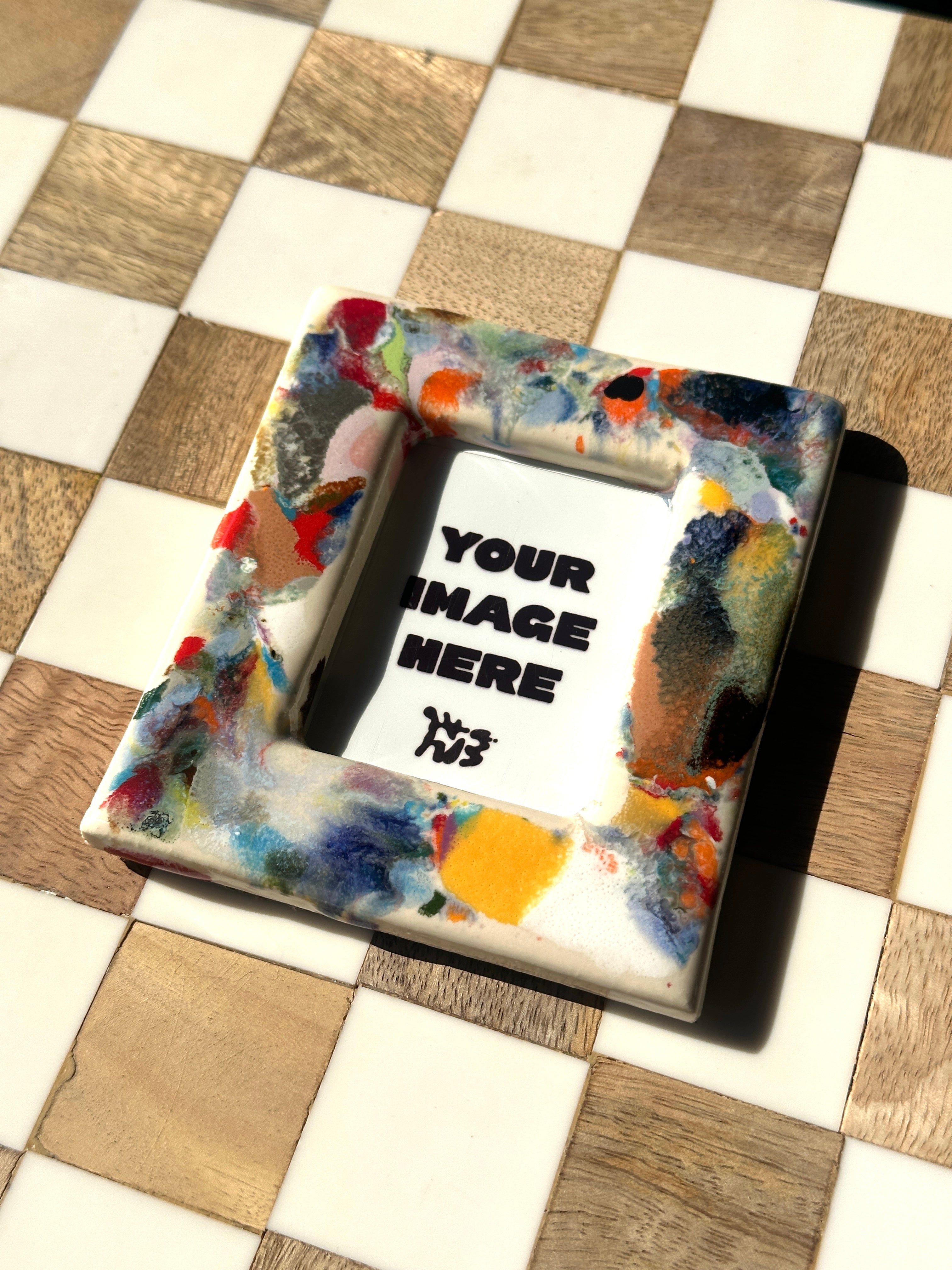 Handmade Ceramic Instax Frame
