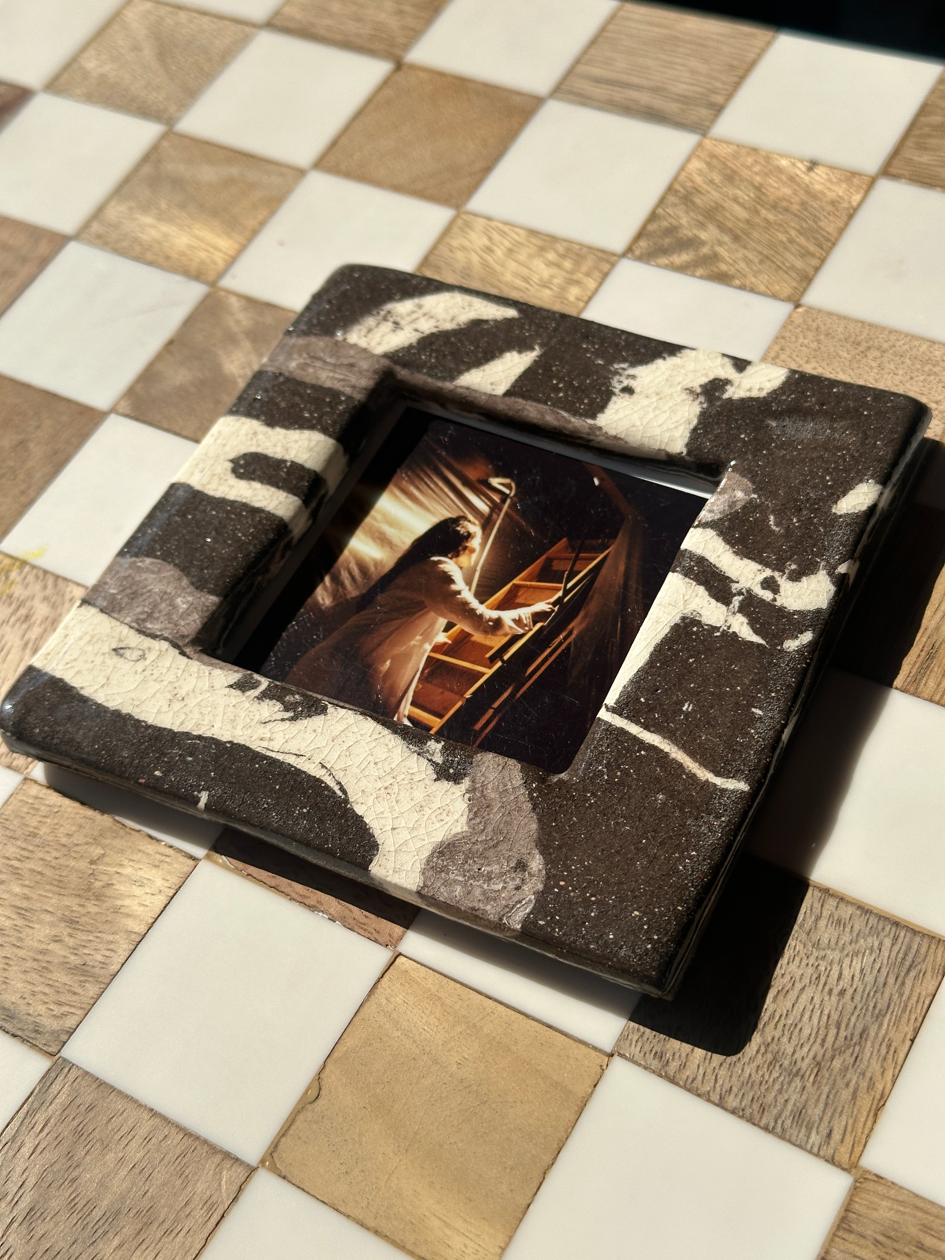 SQUARE - Handmade Ceramic Instax Frame