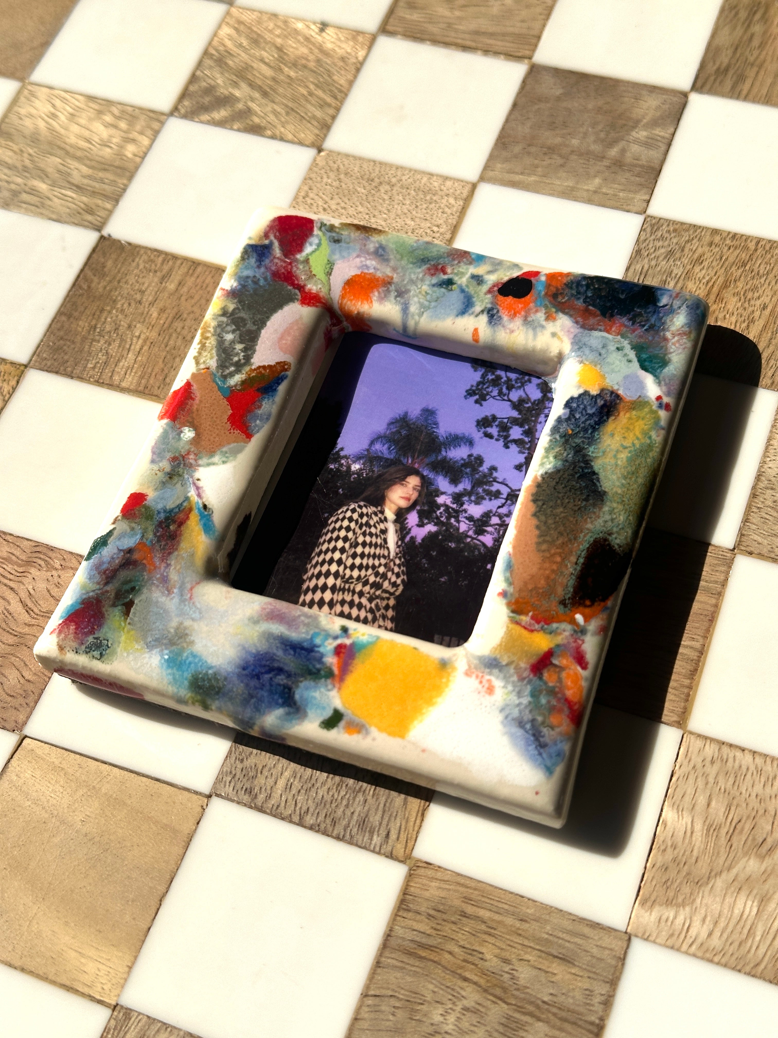 Handmade Ceramic Instax Frame