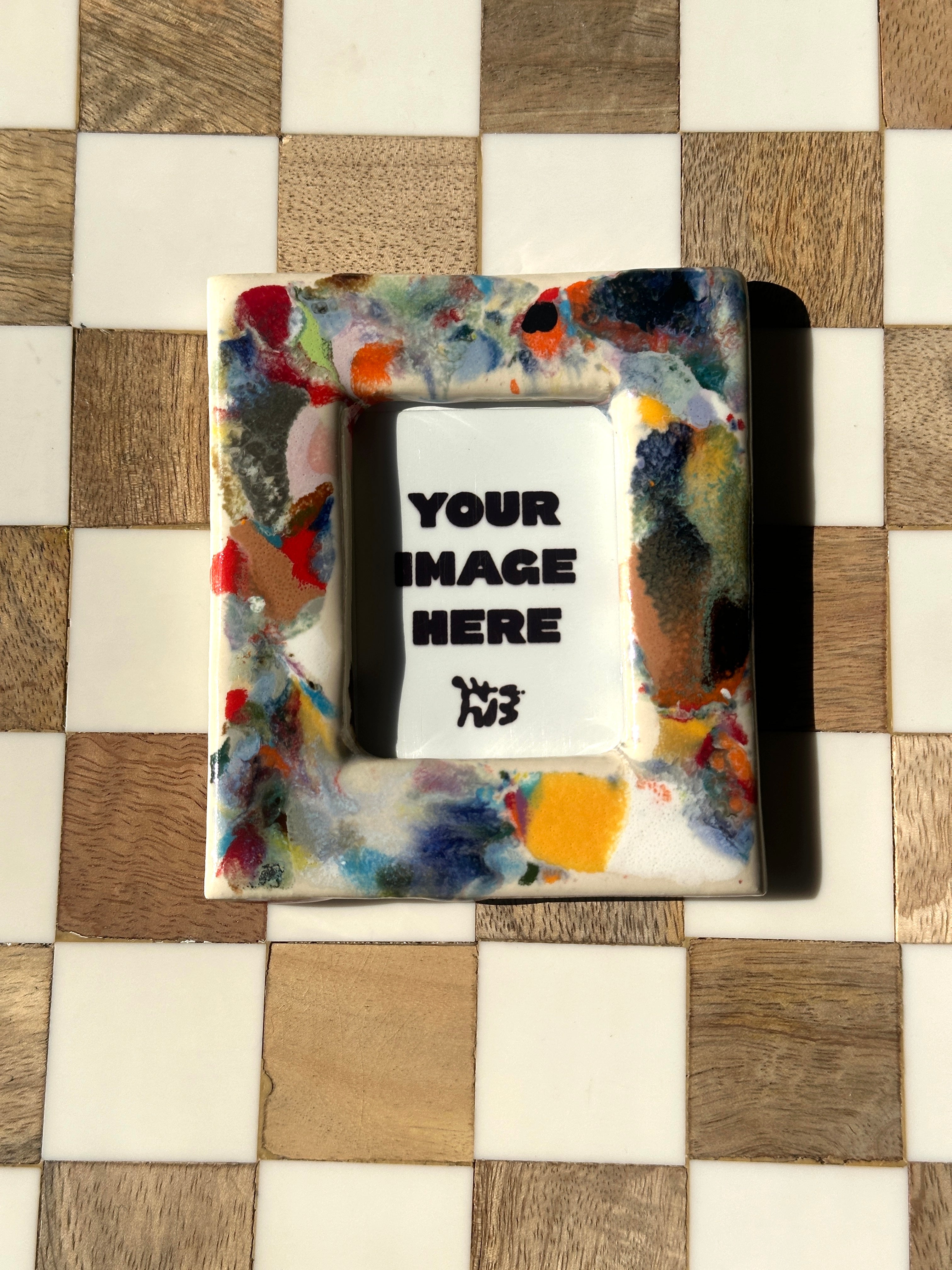Handmade Ceramic Instax Frame