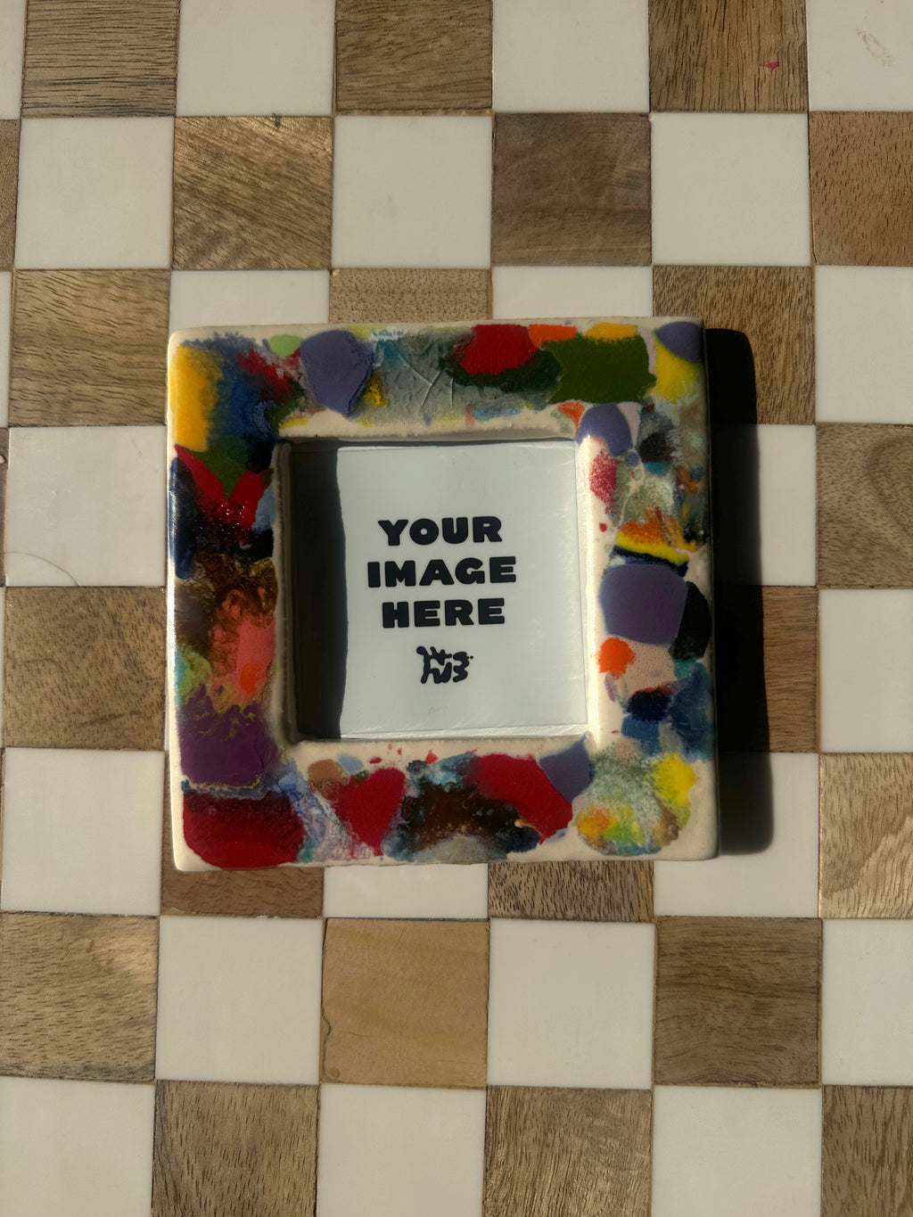 SQUARE - Handmade Ceramic Instax Frame