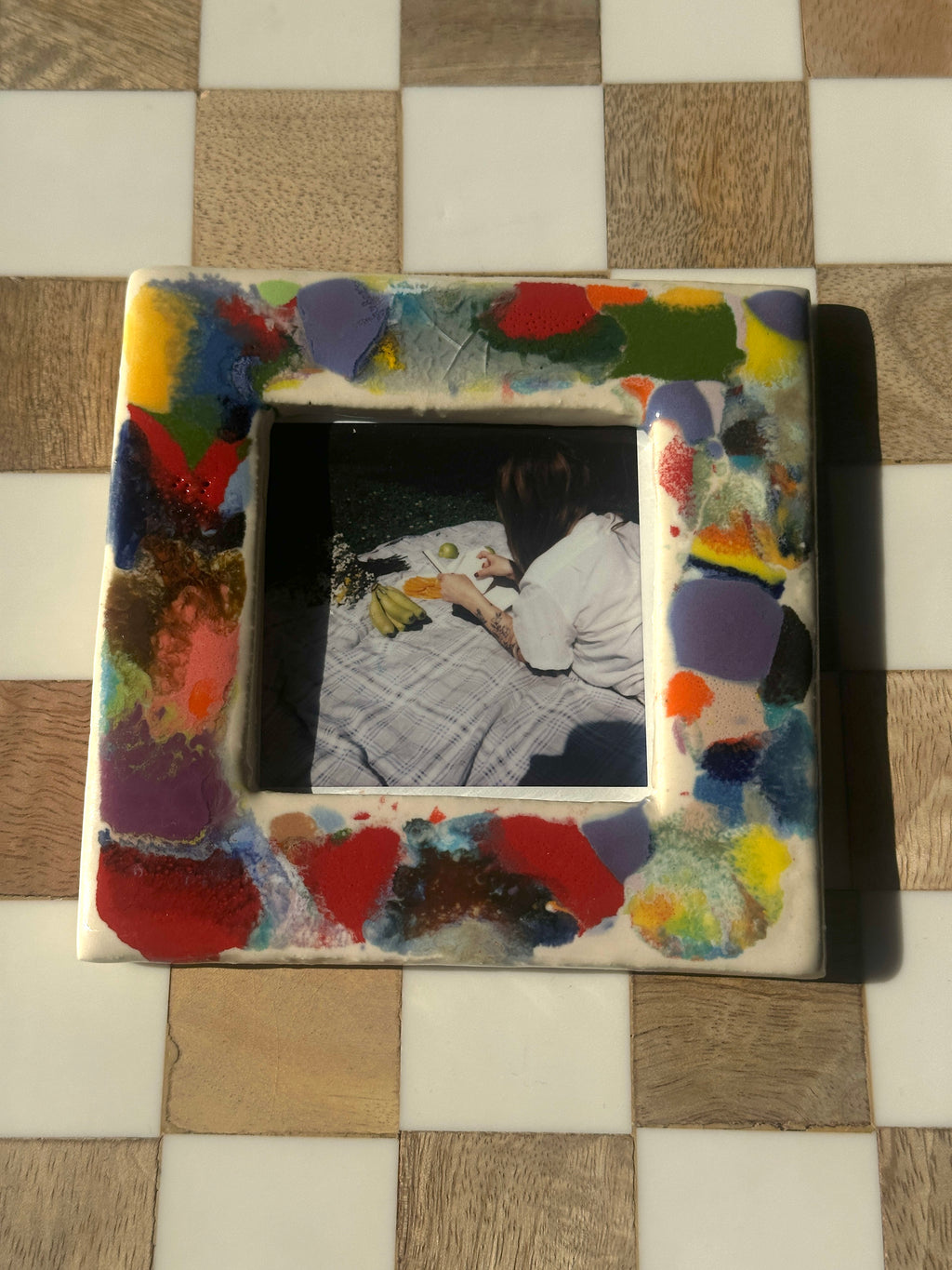 SQUARE - Handmade Ceramic Instax Frame