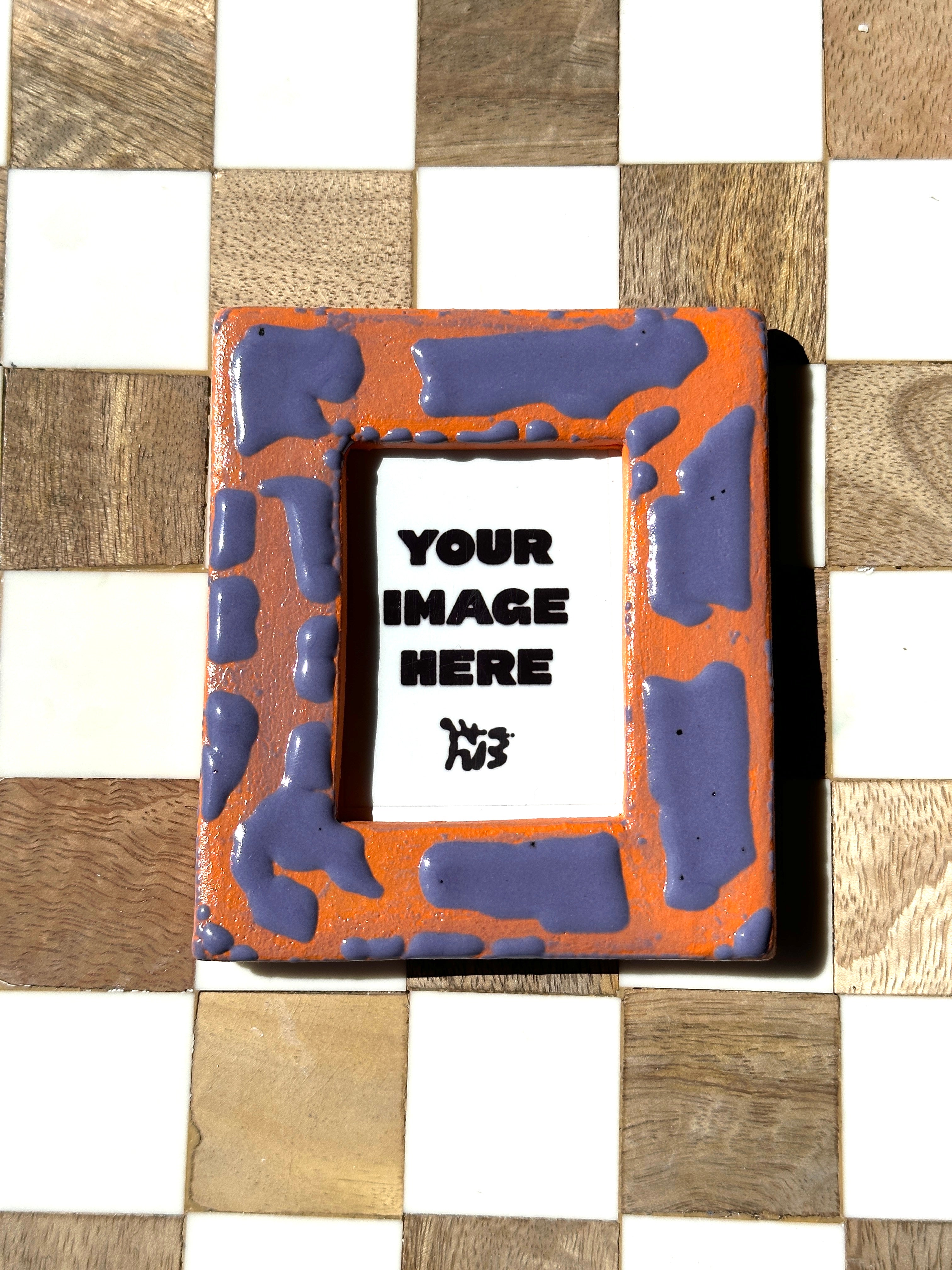 Handmade Ceramic Instax Frame - No.2