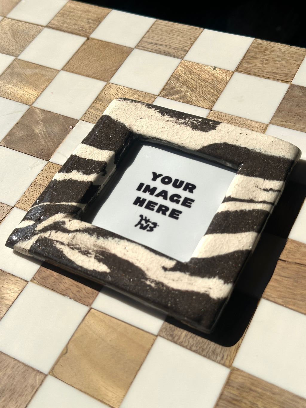 SQUARE - Handmade Ceramic Instax Frame