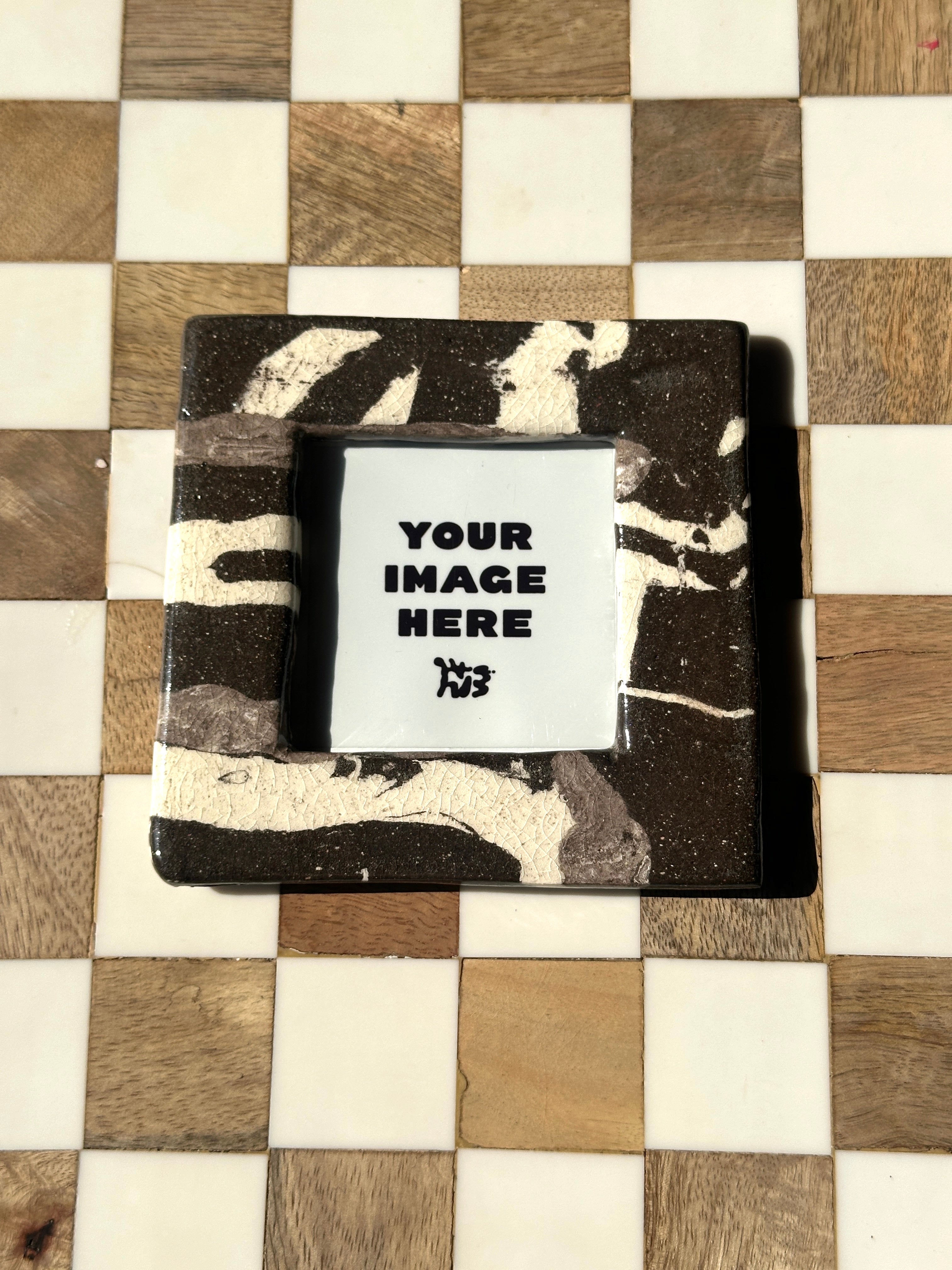SQUARE - Handmade Ceramic Instax Frame
