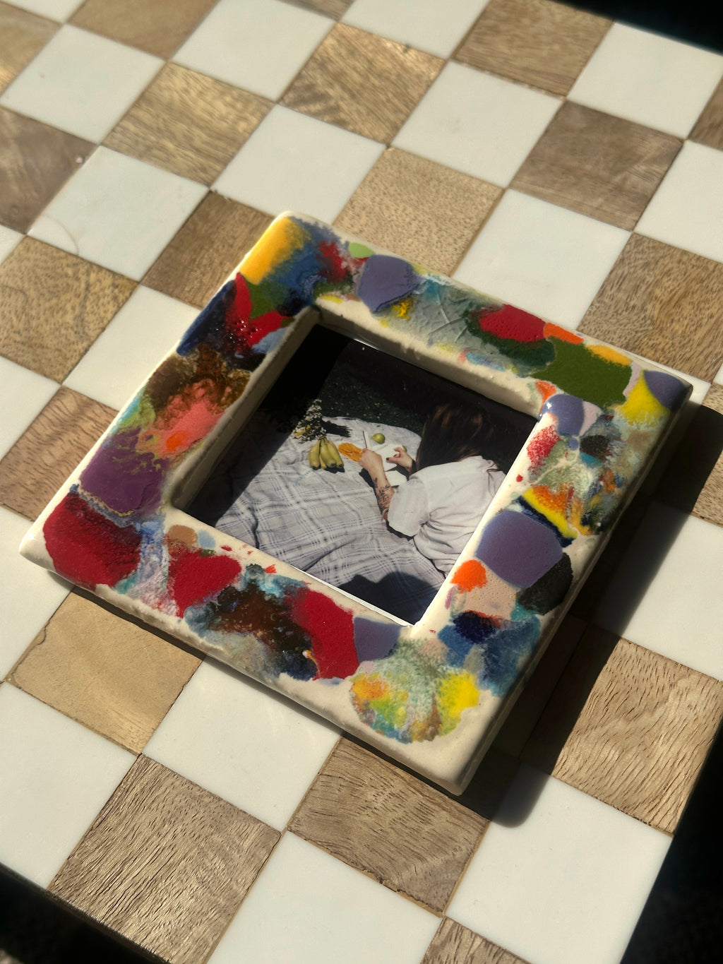 SQUARE - Handmade Ceramic Instax Frame