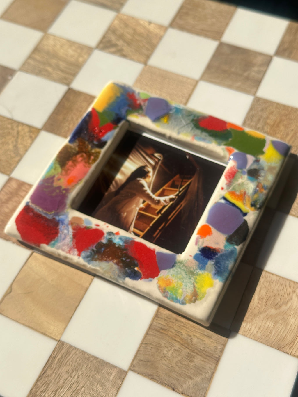 SQUARE - Handmade Ceramic Instax Frame
