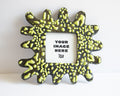 SQUARE - Handmade Ceramic Instax Frame | FREE Square Polaroid Print Included