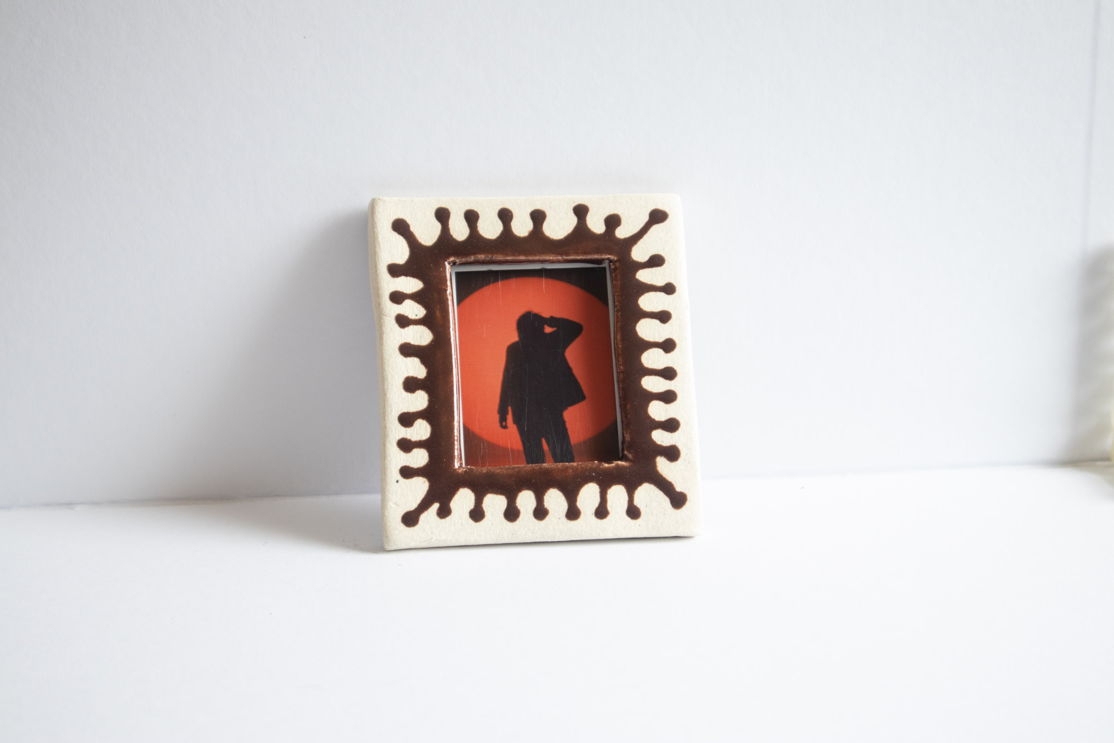 Handmade Ceramic Instax Frame | FREE Polaroid Mini Print