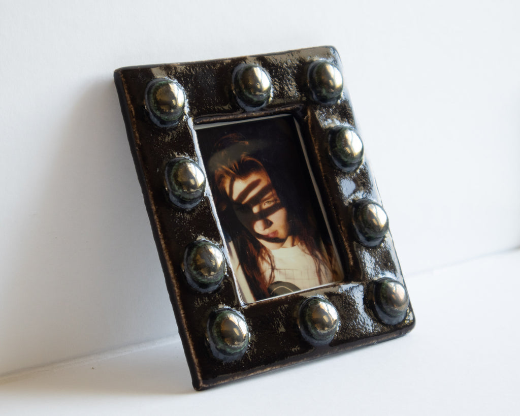 Handmade Ceramic Instax Mini Frame  - Free Instax Print