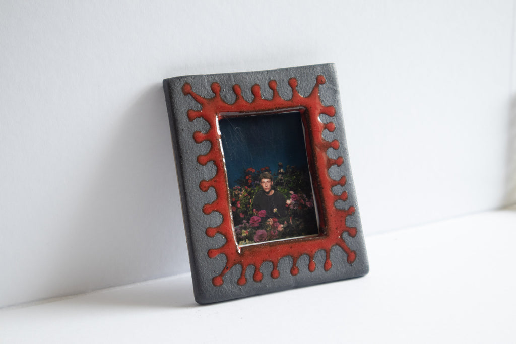 Handmade Ceramic Instax Frame | FREE Polaroid Mini Print