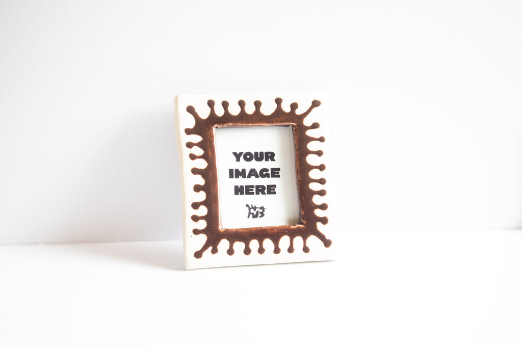 Handmade Ceramic Instax Frame | FREE Polaroid Mini Print