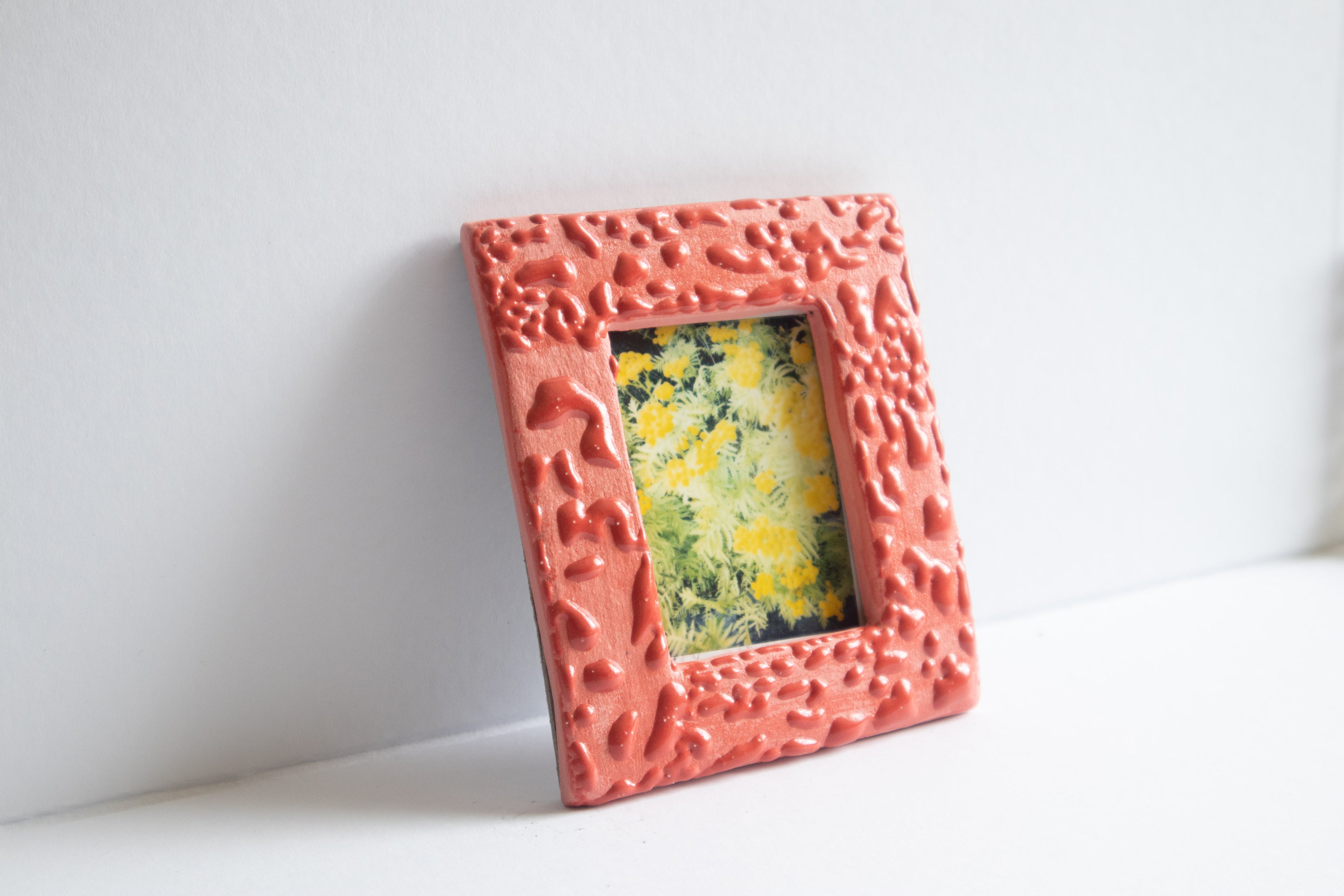 Handmade Ceramic Instax Frame | FREE Polaroid Mini Print