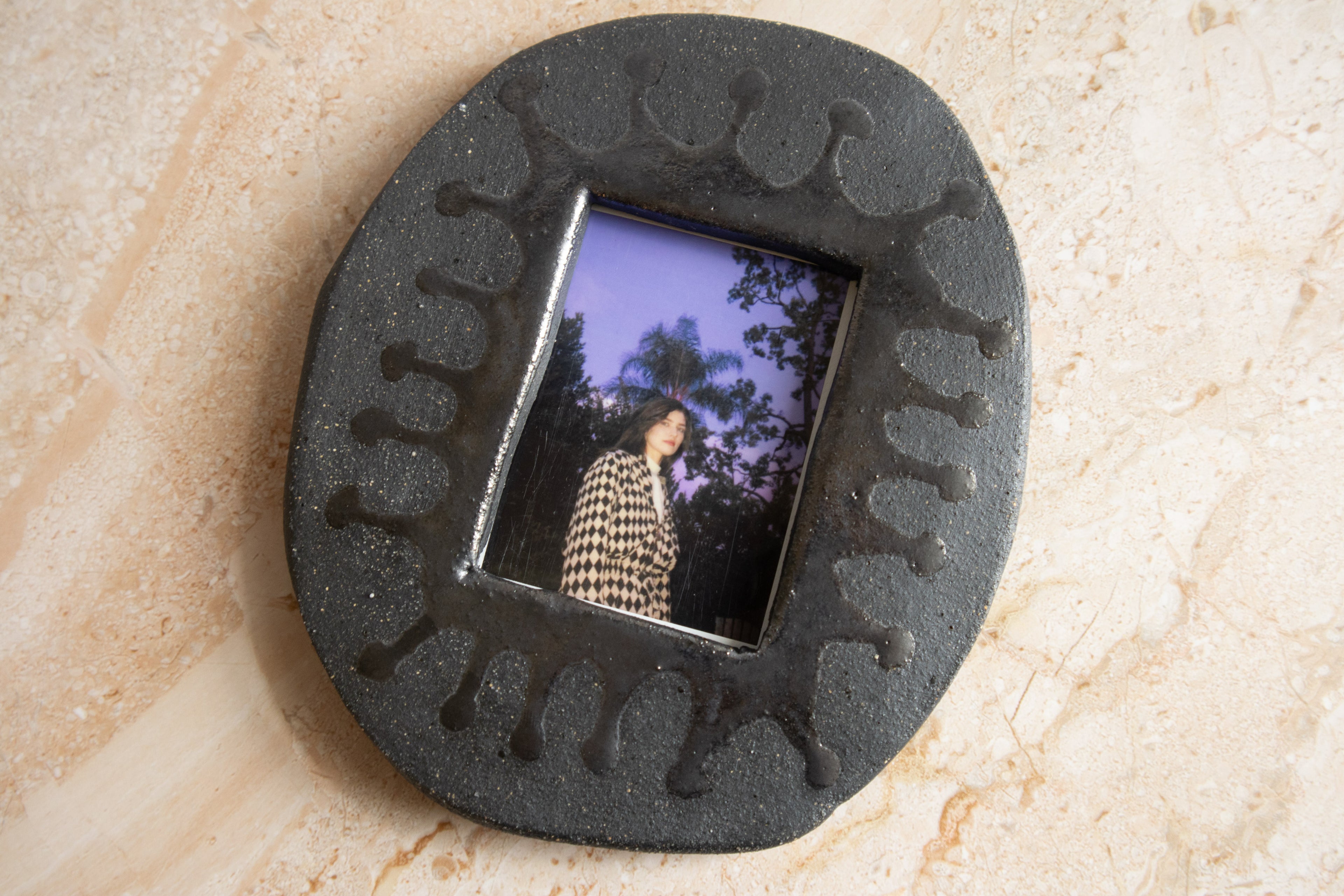 Handmade Ceramic Instax Frame | FREE Polaroid Mini Print