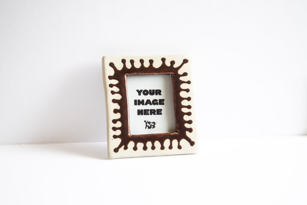 Handmade Ceramic Instax Frame | FREE Polaroid Mini Print