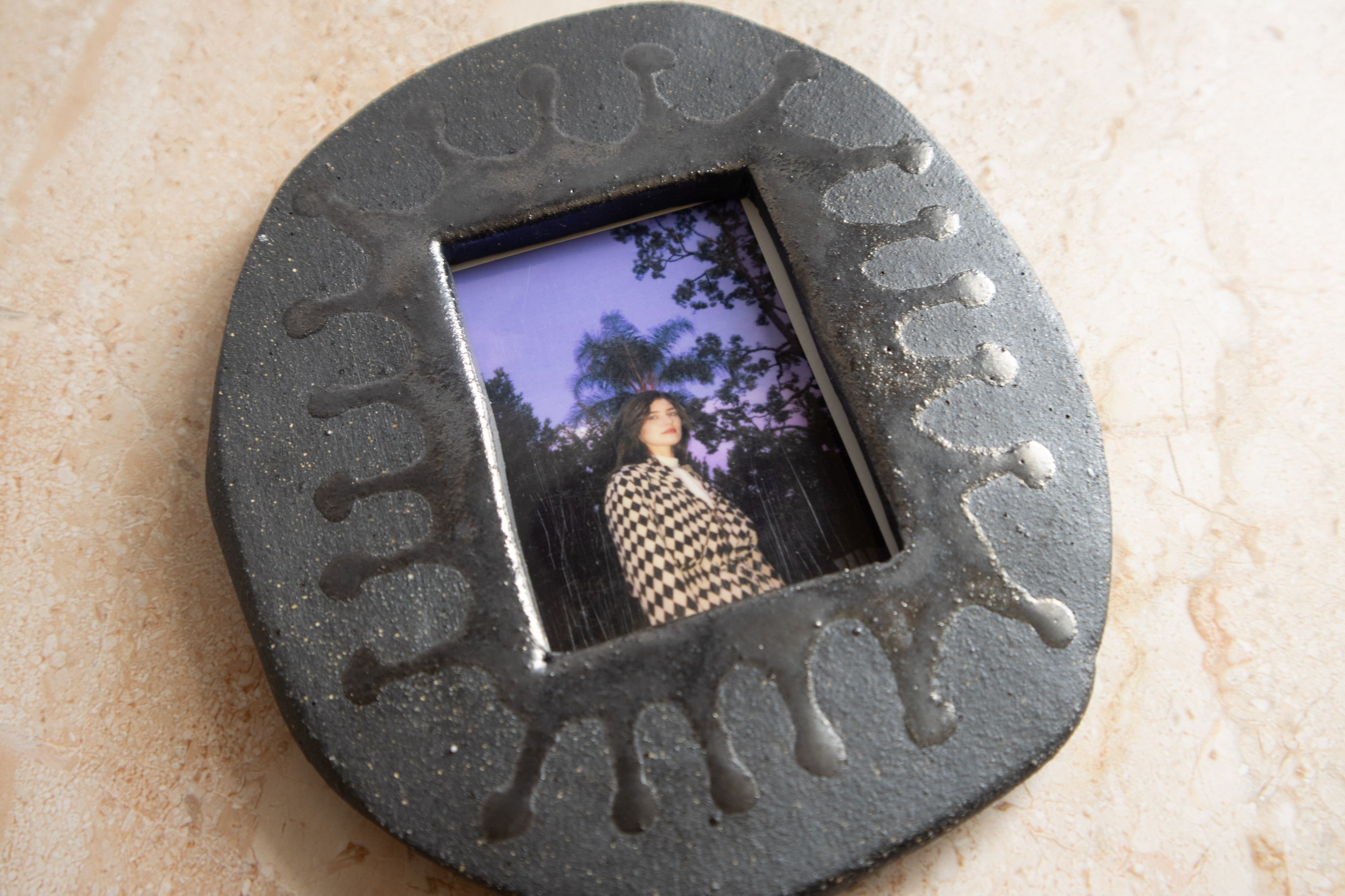 Handmade Ceramic Instax Frame | FREE Polaroid Mini Print