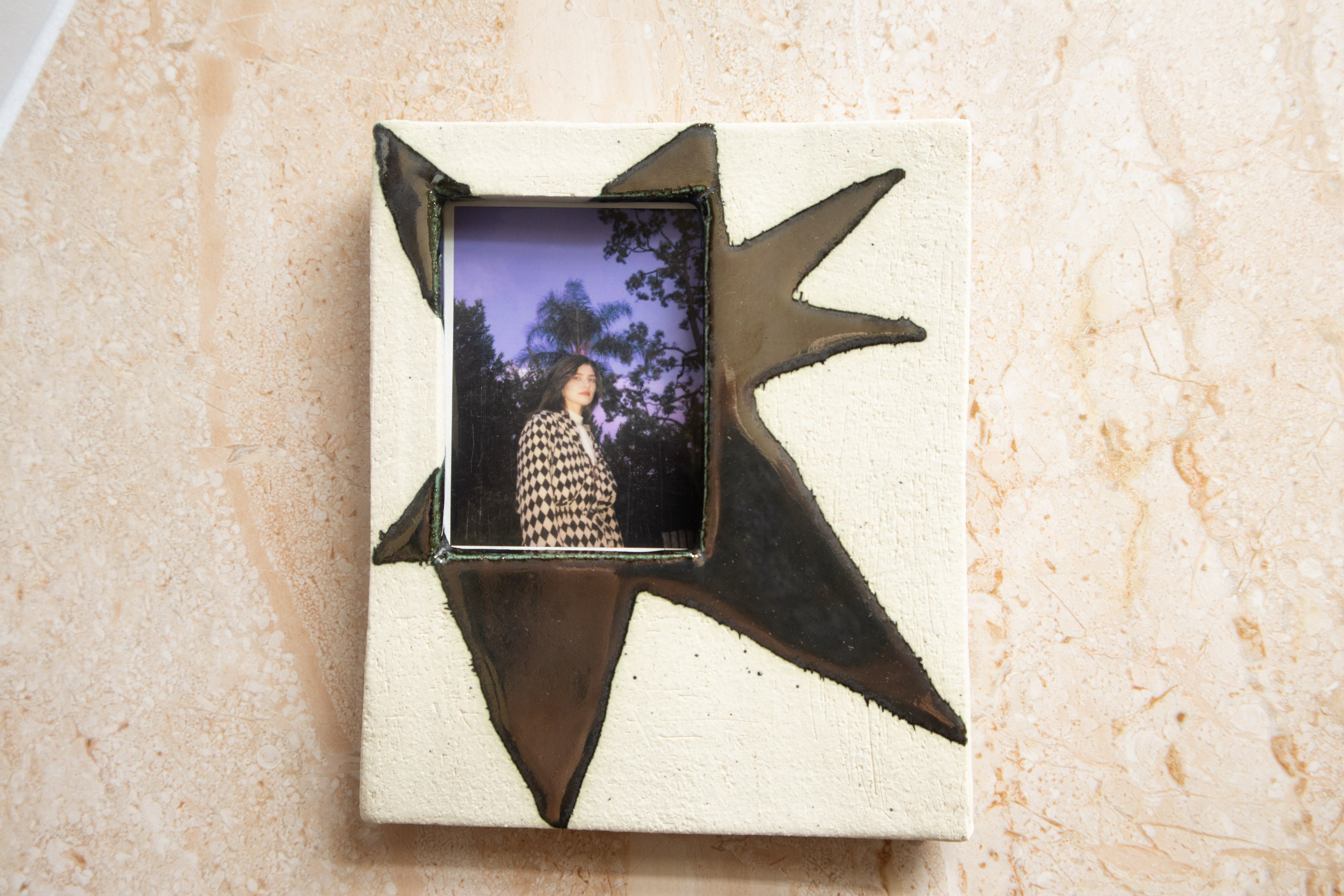 Handmade Ceramic Instax Frame | FREE Polaroid Mini Print