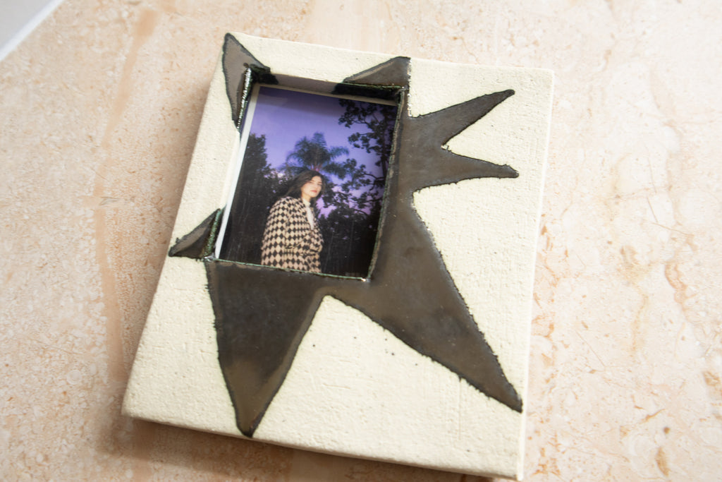 Handmade Ceramic Instax Frame | FREE Polaroid Mini Print