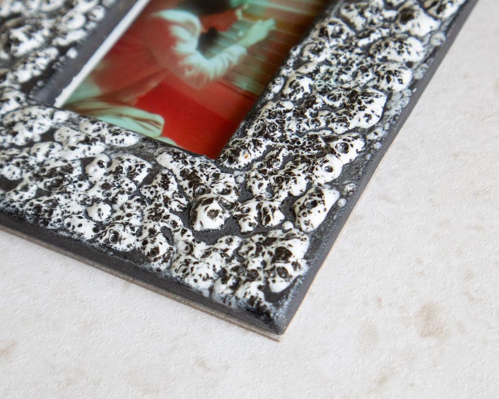 Handmade Ceramic Instax Frame - Black + White