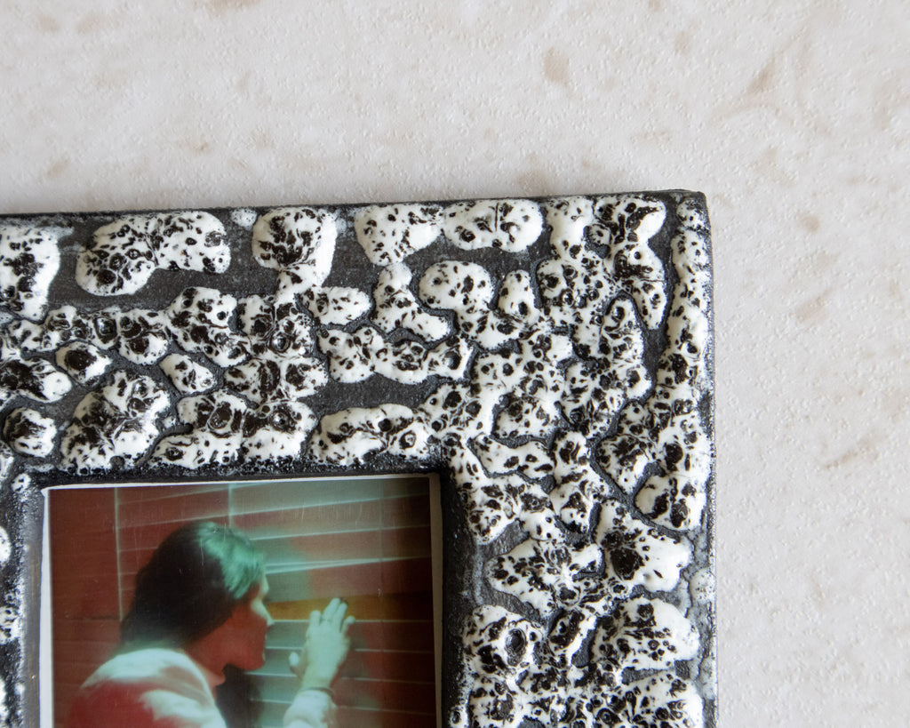 Handmade Ceramic Instax Frame - Black + White