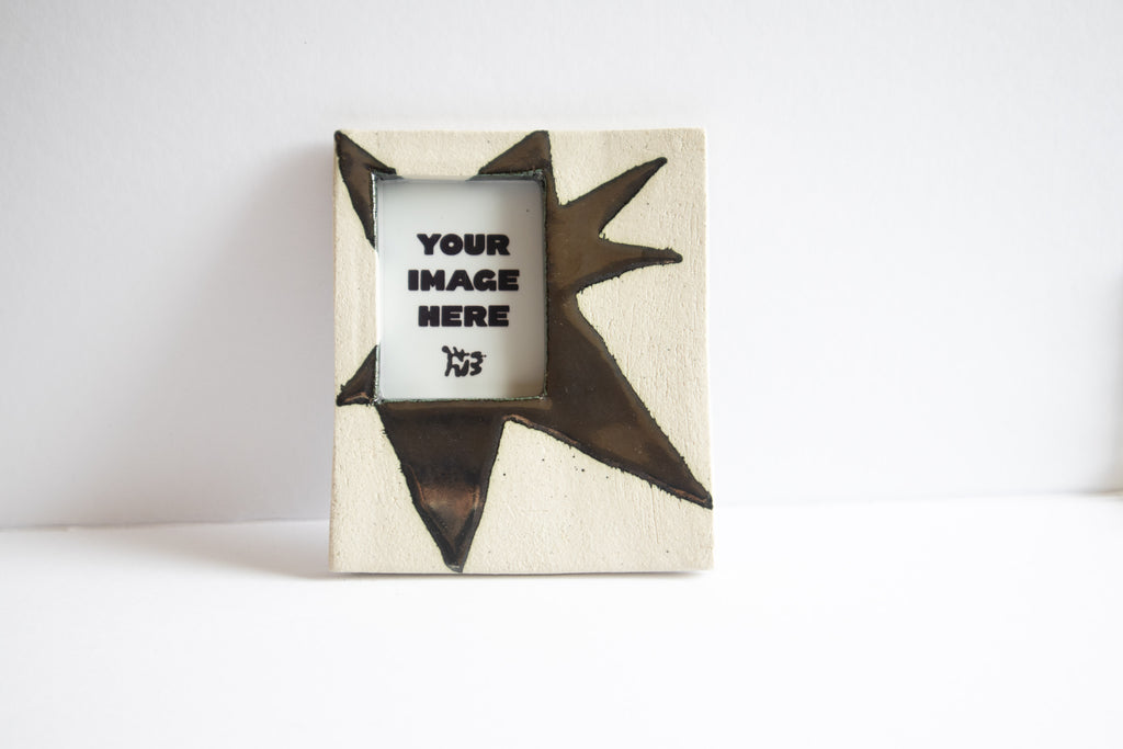 Handmade Ceramic Instax Frame | FREE Polaroid Mini Print
