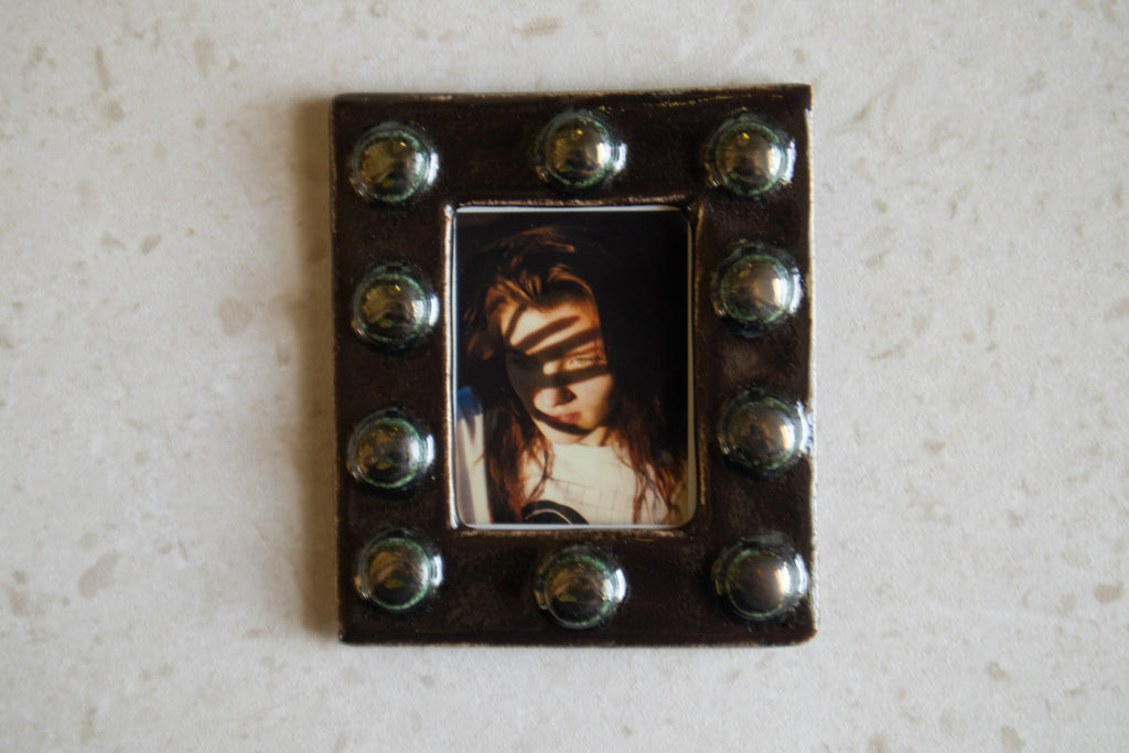 Handmade Ceramic Instax Mini Frame  - Free Instax Print