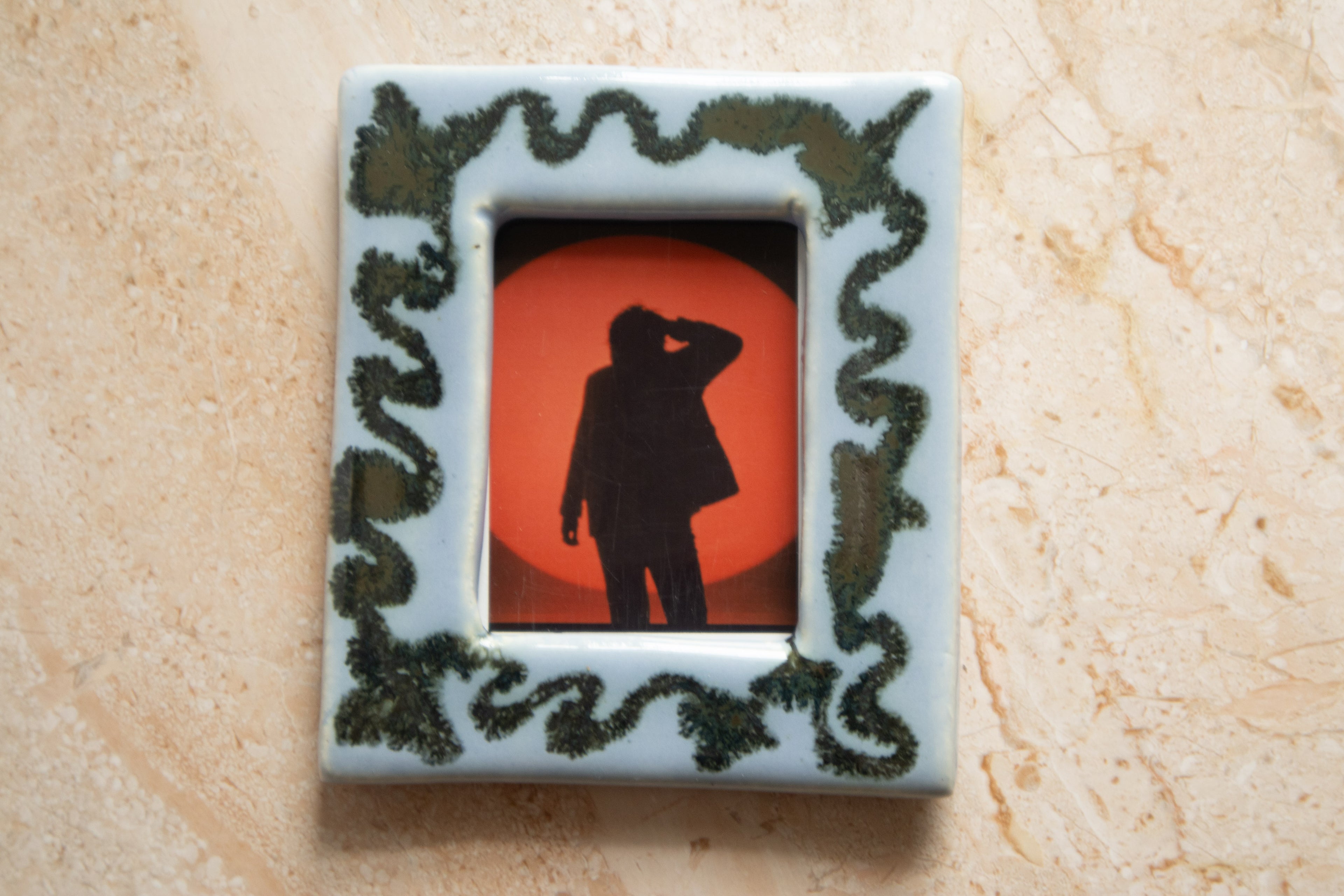 Handmade Ceramic Instax Frame | FREE Polaroid Mini Print