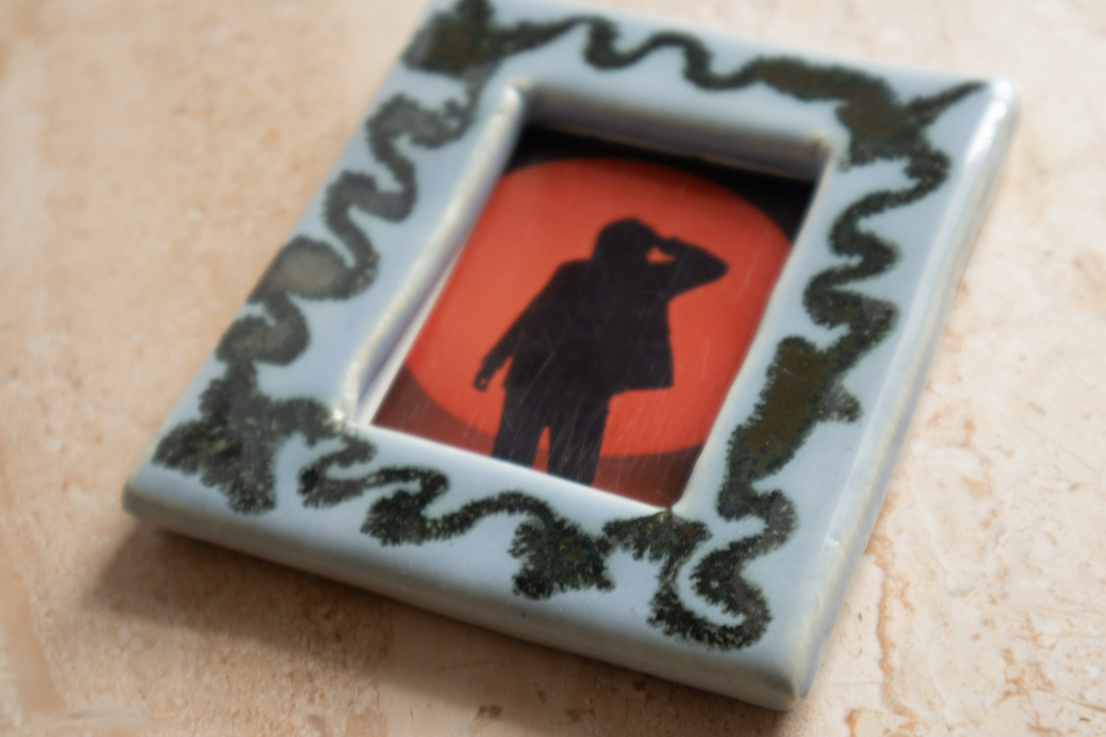 Handmade Ceramic Instax Frame | FREE Polaroid Mini Print