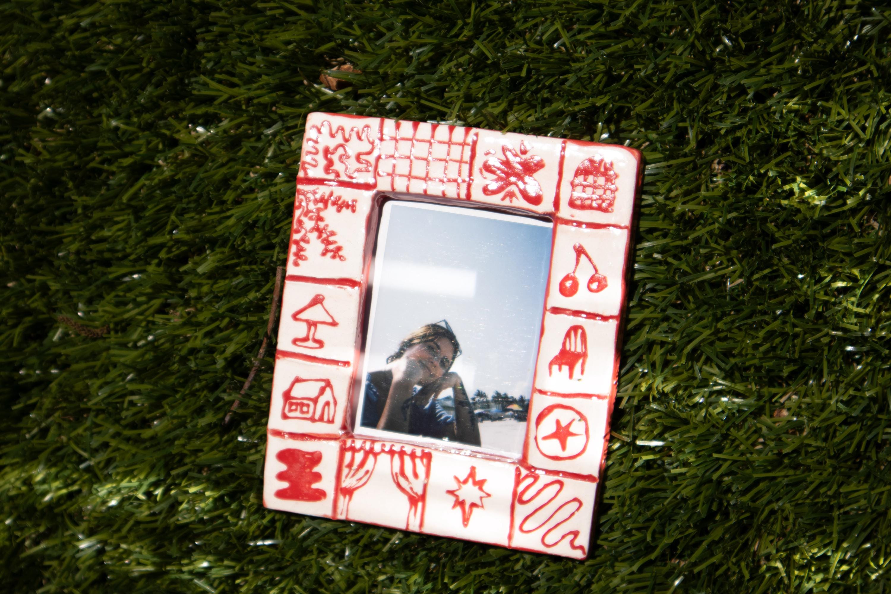 Handmade Ceramic Instax Frame