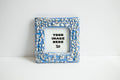 SQUARE - Handmade Ceramic Instax Frame