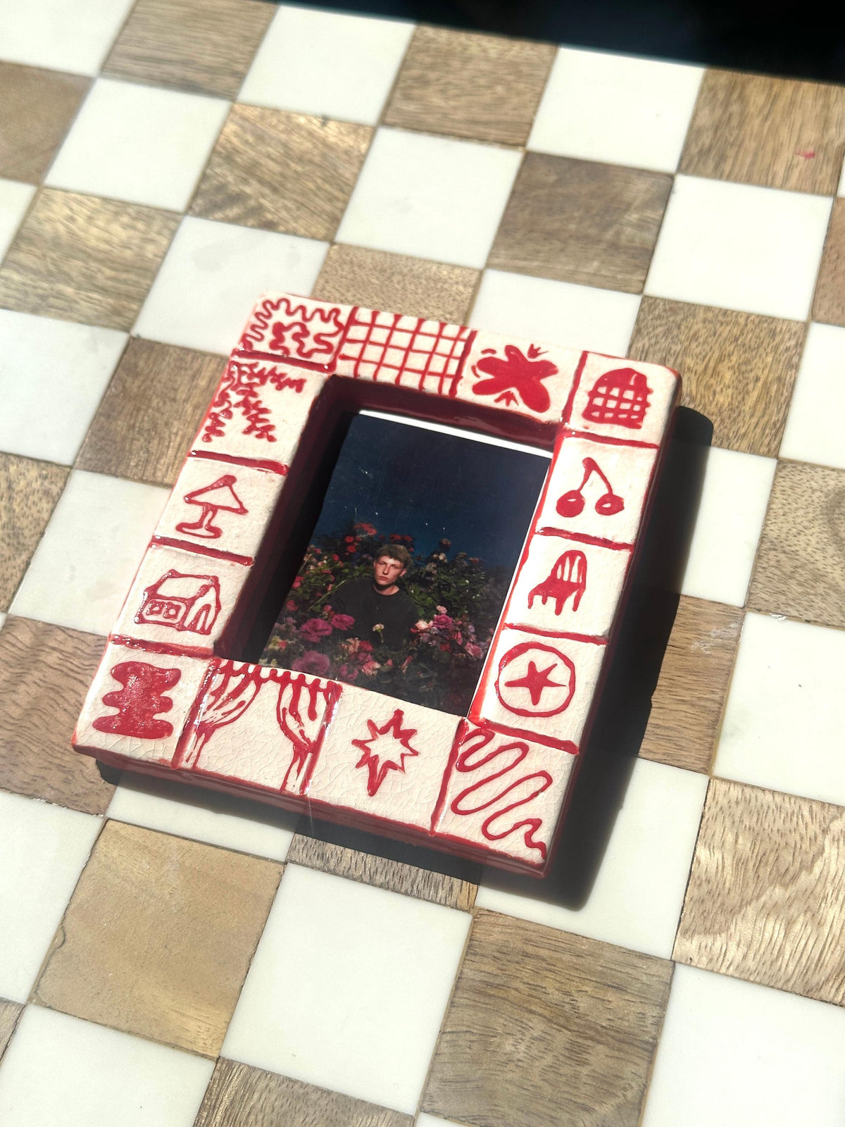 Handmade Ceramic Instax Frame