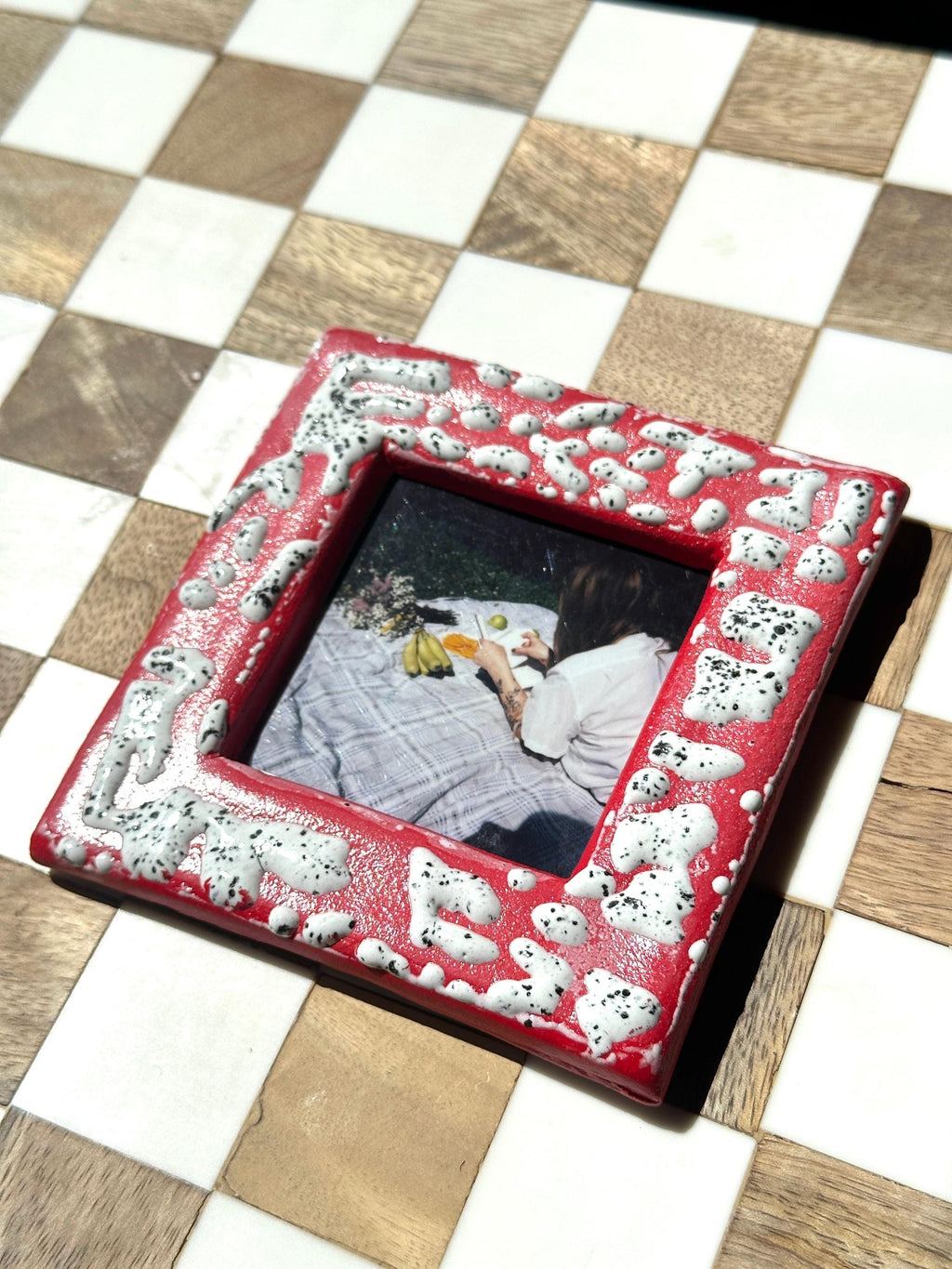 SQUARE - Handmade Ceramic Instax Frame
