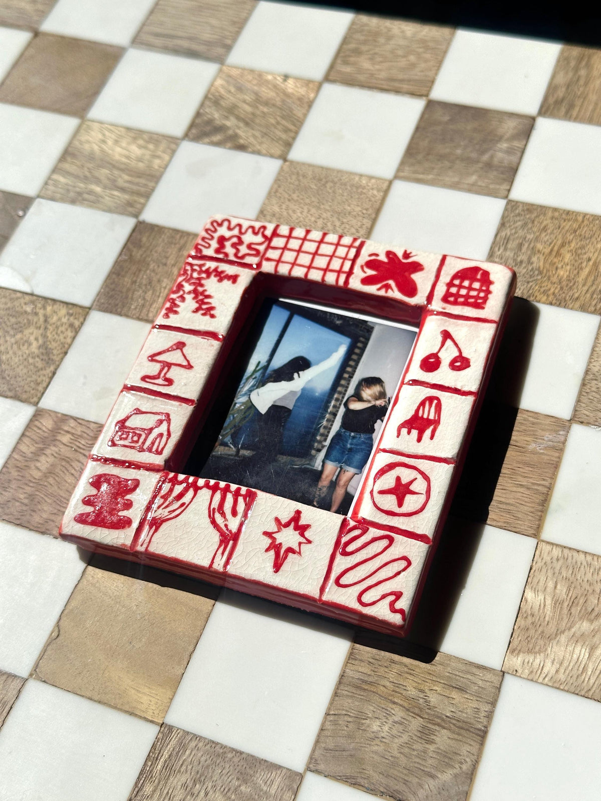 Handmade Ceramic Instax Frame