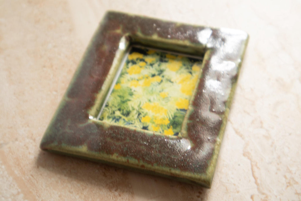 Handmade Ceramic Instax Frame | FREE Polaroid Mini Print