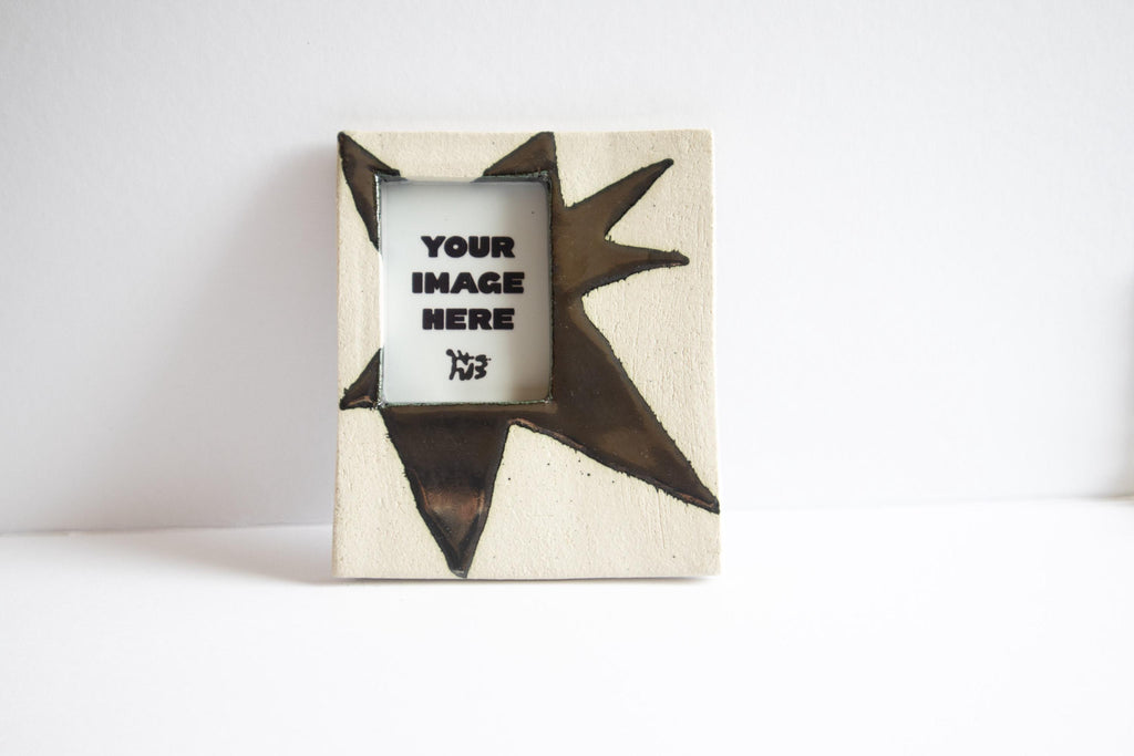 Handmade Ceramic Instax Frame | FREE Polaroid Mini Print