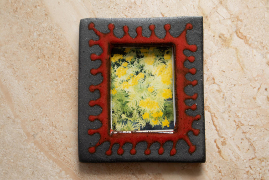 Handmade Ceramic Instax Frame | FREE Polaroid Mini Print