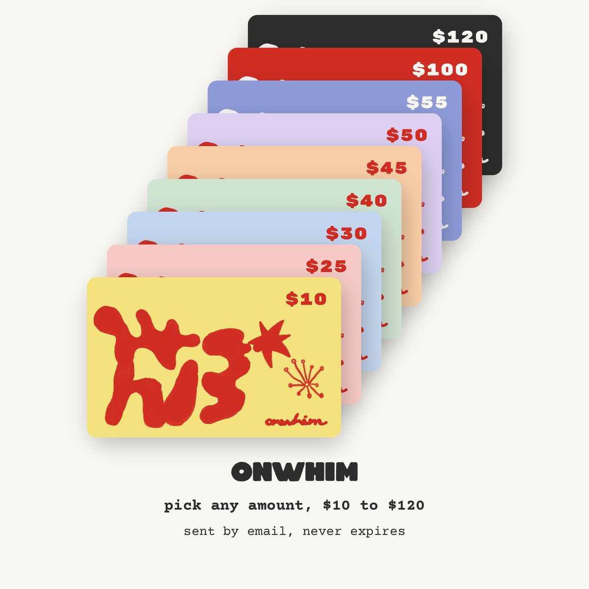 WHIM Gift Card